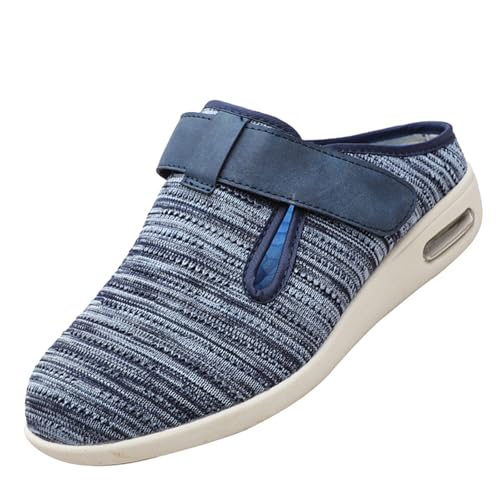 CVFOMBN Diabetiker Sandalen Herren Extra Weit,Orthopädischer Wanderschuh mit Fußgewölbeunterstützung und verstellbaren Riemen für geschwollene FüßeLight Blue,51 CVFOMBN Diabetiker Sandalen Herren Extra Weit,Orthopädischer Wanderschuh mit Fußgewölbeunterstützung und verstellbaren Riemen für geschwollene FüßeLight Blue,51 von CVFOMBN