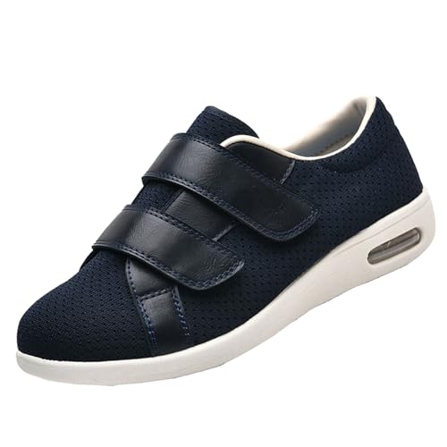 CVFOMBN Extra Weit Leichte Schuhe,Orthopädischer Wanderschuh mit Fußgewölbeunterstützung und verstellbaren Riemen für geschwollene Füße,Blue▁42 CVFOMBN Extra Weit Leichte Schuhe,Orthopädischer Wanderschuh mit Fußgewölbeunterstützung und verstellbaren Riemen für geschwollene Füße,Blue▁42 von CVFOMBN