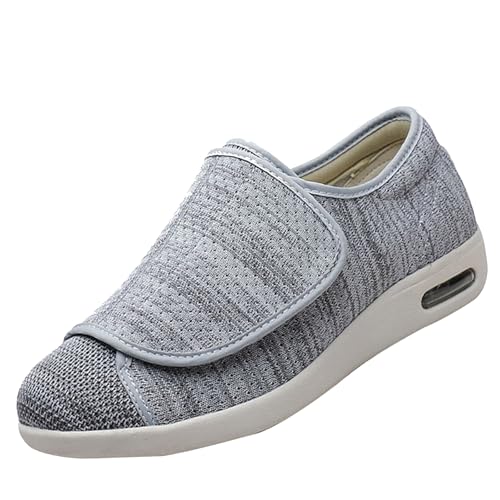 CVFOMBN Extra Weite Einstellbar Walking Schuhe,Arthritis Ödem geschwollene Füße Hausschuhe Einstellbare rutschfeste Hausschuhe Herren Diabetiker.Light Gray,48 CVFOMBN Extra Weite Einstellbar Walking Schuhe,Arthritis Ödem geschwollene Füße Hausschuhe Einstellbare rutschfeste Hausschuhe Herren Diabetiker.Light Gray,48 von CVFOMBN