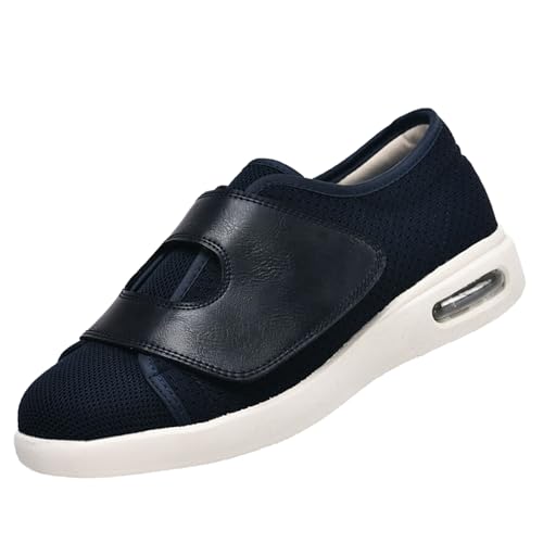 CVFOMBN Extra Weite Wanderschuhe,Orthopädischer Wanderschuh mit Fußgewölbeunterstützung und verstellbaren Riemen für geschwollene Füße,Blue▁42 CVFOMBN Extra Weite Wanderschuhe,Orthopädischer Wanderschuh mit Fußgewölbeunterstützung und verstellbaren Riemen für geschwollene Füße,Blue▁42 von CVFOMBN