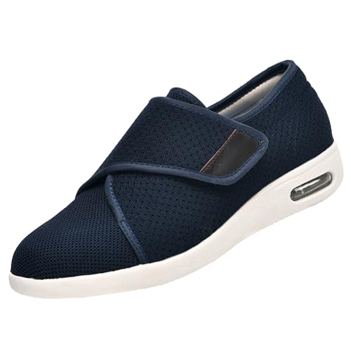 CVFOMBNExtra Weit Walking Schuhe Casual Shoes,Extra breite Leichtschuhe für geschwollene Füße, Seniorenschuhe mit Klettverschlussblue,51 CVFOMBNExtra Weit Walking Schuhe Casual Shoes,Extra breite Leichtschuhe für geschwollene Füße, Seniorenschuhe mit Klettverschlussblue,51 von CVFOMBN