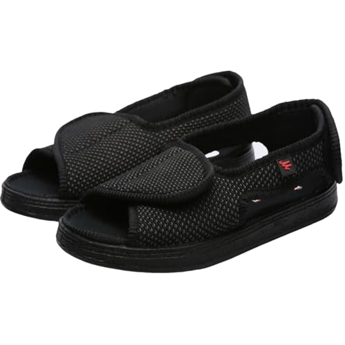 Sandalen OrthopäDisch Damen,Medizinische Schuhe für Damen, Senioren-Hausschuhe, Senioren-Hausschuhe, orthopädische Herrenschuhe,Black,45 Sandalen OrthopäDisch Damen,Medizinische Schuhe für Damen, Senioren-Hausschuhe, Senioren-Hausschuhe, orthopädische Herrenschuhe,Black,45 von CVFOMBN