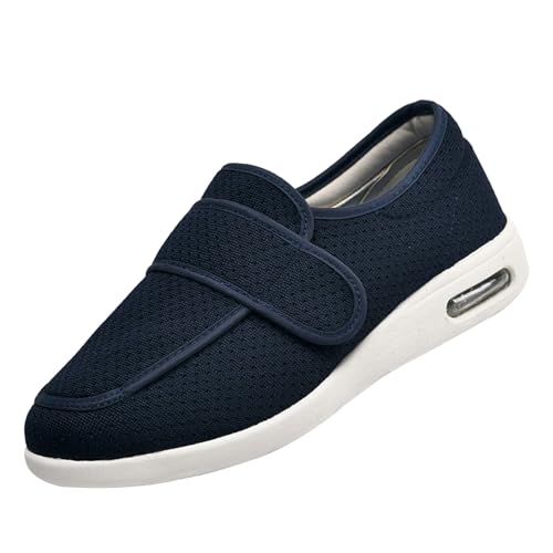 Wanderschuhe für geschwollene Füße,Schwellungen der Füße extra breite verstellbare Diabetiker-Fußschuhe für Frauen ältere Männer Schwellungen,Blue▁41 Wanderschuhe für geschwollene Füße,Schwellungen der Füße extra breite verstellbare Diabetiker-Fußschuhe für Frauen ältere Männer Schwellungen,Blue▁41 von CVFOMBN