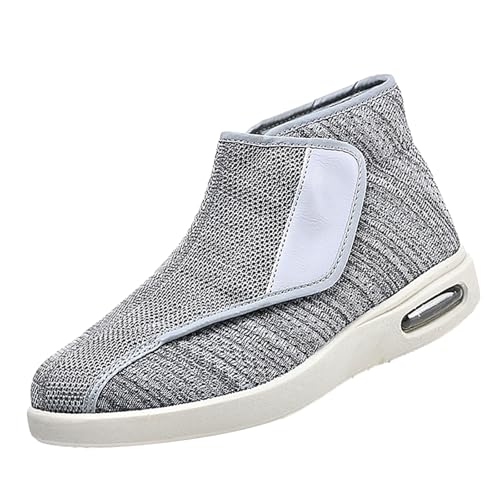 Weit Offene Diabetiker Sandalen,Orthopädischer Wanderschuh mit Fußgewölbeunterstützung und verstellbaren Riemen für geschwollene Füße.Light Gray,39 Weit Offene Diabetiker Sandalen,Orthopädischer Wanderschuh mit Fußgewölbeunterstützung und verstellbaren Riemen für geschwollene Füße.Light Gray,39 von CVFOMBN