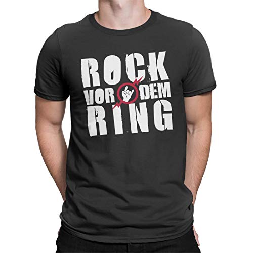 JGA Junggesellenabschied T-Shirt Rock Vor Dem Ring Festival - Herren Fun T-Shirt - Erhältlich in 19 Farben (M) von CVLR