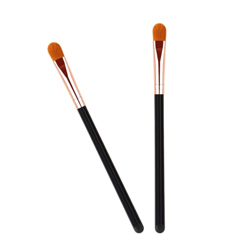 Lidschatten-Primer-Pinsel, flacher Concealer-Pinsel, professionelle Werkzeuge zum Auftragen von Creme, Mischen, flüssige Schatten, Lidschatten, Grundierung Basis von CVNRCLP
