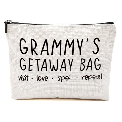 CVYW Kosmetiktasche für Damen mit Aufschrift "Grandma Mimi Gigi Nana", Grammy's 1, 10.5"x 7"x 2.5" von CVYW