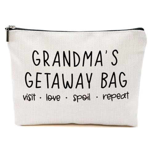 CVYW Kosmetiktasche für Damen mit Aufschrift "Grandma Mimi Gigi Nana", Grandma's 1, 10.5"x 7"x 2.5" von CVYW