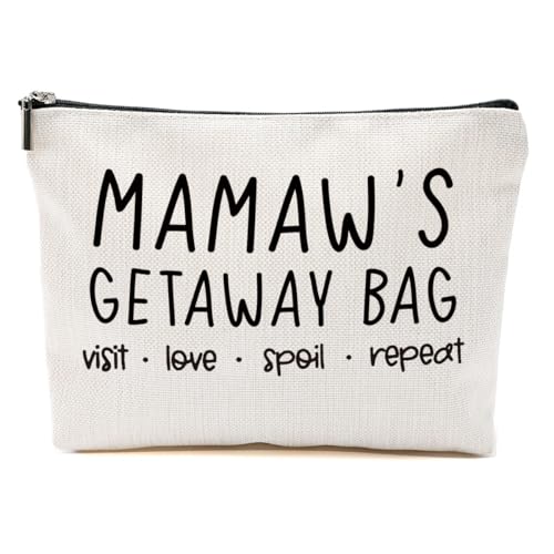 CVYW Kosmetiktasche für Damen mit Aufschrift "Grandma Mimi Gigi Nana", Mamaw's 1, 10.5"x 7"x 2.5" CVYW Kosmetiktasche für Damen mit Aufschrift "Grandma Mimi Gigi Nana", Mamaw's 1, 10.5"x 7"x 2.5" von CVYW