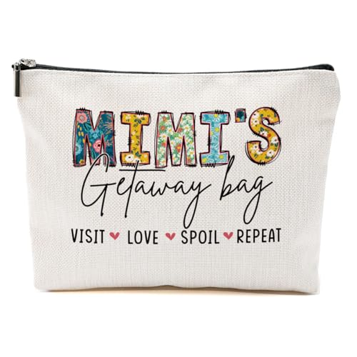 CVYW Kosmetiktasche für Damen mit Aufschrift "Grandma Mimi Gigi Nana", Mimi's 3, 10.5"x 7"x 2.5" CVYW Kosmetiktasche für Damen mit Aufschrift "Grandma Mimi Gigi Nana", Mimi's 3, 10.5"x 7"x 2.5" von CVYW