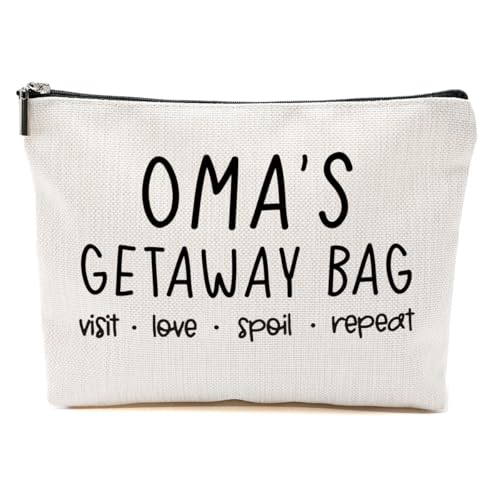 CVYW Kosmetiktasche für Damen mit Aufschrift "Grandma Mimi Gigi Nana", Oma's 1, 10.5"x 7"x 2.5" von CVYW