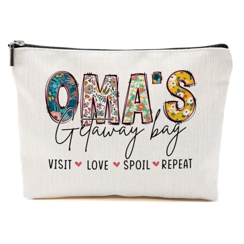 CVYW Kosmetiktasche für Damen mit Aufschrift "Grandma Mimi Gigi Nana", Oma's 3, 10.5"x 7"x 2.5" CVYW Kosmetiktasche für Damen mit Aufschrift "Grandma Mimi Gigi Nana", Oma's 3, 10.5"x 7"x 2.5" von CVYW