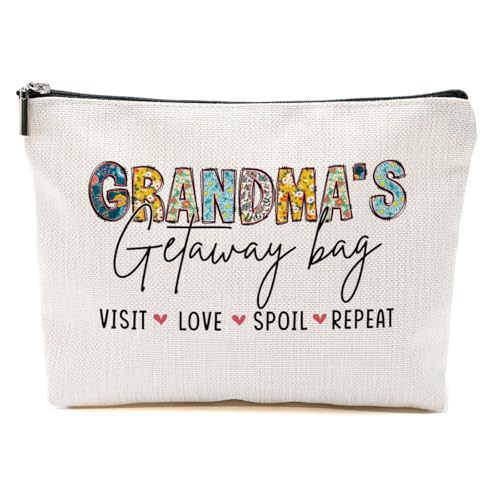 CVYW Kosmetiktasche für Damen mit Aufschrift "Grandma Mimi Gigi Nana", Omas 3, 10.5"x 7"x 2.5" CVYW Kosmetiktasche für Damen mit Aufschrift "Grandma Mimi Gigi Nana", Omas 3, 10.5"x 7"x 2.5" von CVYW