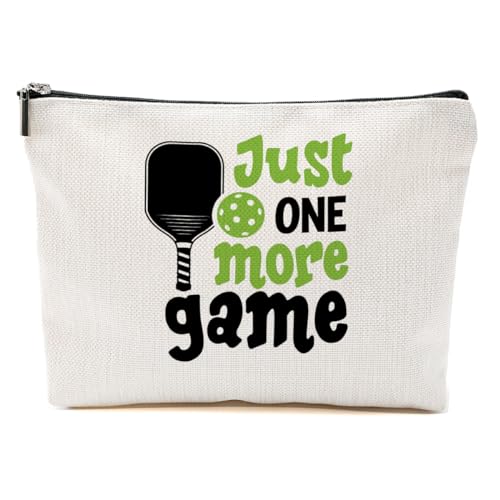CVYW Lustige Pickleball-Geschenk-Make-up-Tasche, Pickleball-Zubehör, Damen-Kosmetiktasche für Damen, Pickleball Game1, 10.5"x 7"x 2.5" CVYW Lustige Pickleball-Geschenk-Make-up-Tasche, Pickleball-Zubehör, Damen-Kosmetiktasche für Damen, Pickleball Game1, 10.5"x 7"x 2.5" von CVYW
