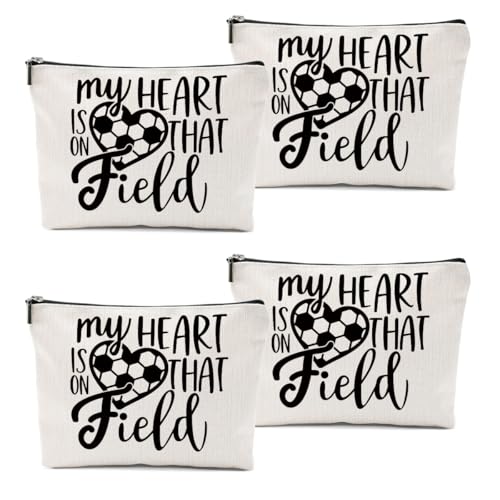 CVYW Lustiges Fußball-Mama-Geschenk, Make-up-Tasche, Fußballgeschenk, Kosmetiktasche für Damen, Fußballfeld 1, 10.5"x 7"x 2.5" CVYW Lustiges Fußball-Mama-Geschenk, Make-up-Tasche, Fußballgeschenk, Kosmetiktasche für Damen, Fußballfeld 1, 10.5"x 7"x 2.5" von CVYW