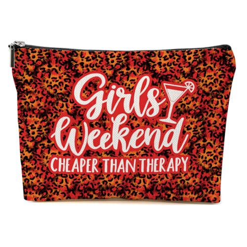 CVYW Mädchen-Wochenend-Geschenke, Mädchenausflug 2024, Make-up-Tasche, Mädchen, Ausflug, Geschenke, Gastgeschenke, Sommergeschenke für Frauen, Freunde, Girl Weekend 6, 10.5"x 7"x 2.5" CVYW Mädchen-Wochenend-Geschenke, Mädchenausflug 2024, Make-up-Tasche, Mädchen, Ausflug, Geschenke, Gastgeschenke, Sommergeschenke für Frauen, Freunde, Girl Weekend 6, 10.5"x 7"x 2.5" von CVYW