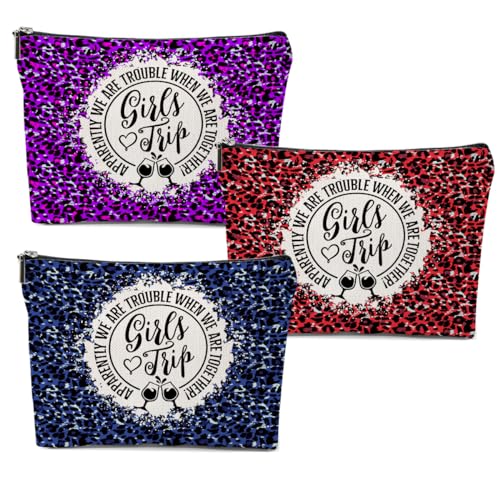 CVYW Make-up-Tasche 0134-0150, 3 x Girl Trip2, 10.5"x 7"x 2.5" CVYW Make-up-Tasche 0134-0150, 3 x Girl Trip2, 10.5"x 7"x 2.5" von CVYW