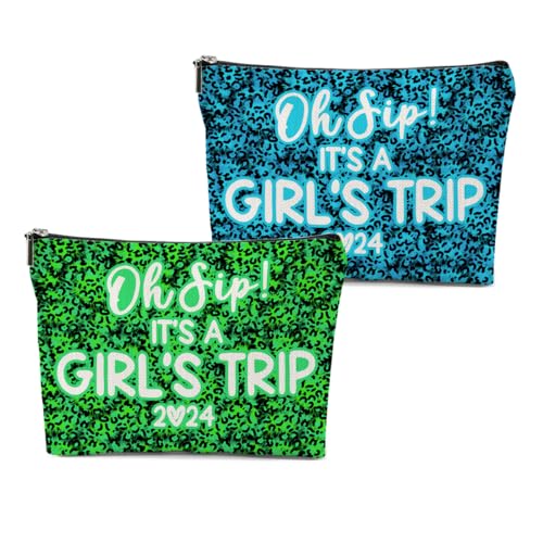 CVYW Make-up-Tasche 0151-0167, 2 Stück 2024 Girl Trip2, 10.5"x 7"x 2.5" CVYW Make-up-Tasche 0151-0167, 2 Stück 2024 Girl Trip2, 10.5"x 7"x 2.5" von CVYW