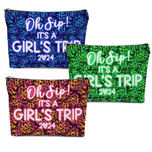 CVYW Make-up-Tasche 0151-0167, 3 Stück 2024 Girl Trip1, 10.5"x 7"x 2.5" CVYW Make-up-Tasche 0151-0167, 3 Stück 2024 Girl Trip1, 10.5"x 7"x 2.5" von CVYW
