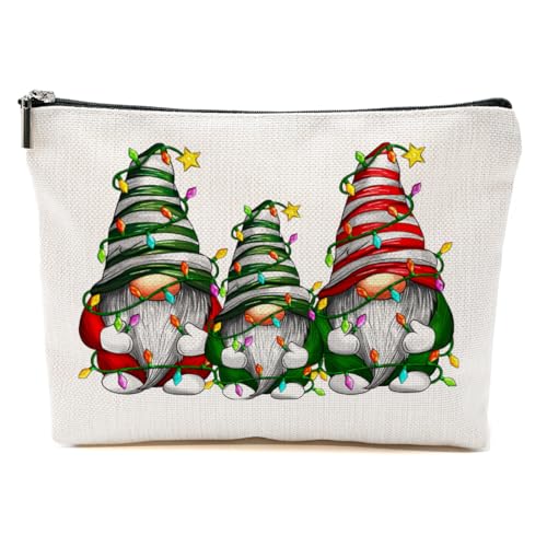 CVYW Make-up-Tasche mit Herbst-Zwergen, für Damen, Weihnachten, Halloween, Erntedankfest, Zwerg 1, 10.5"x 7"x 2.5" CVYW Make-up-Tasche mit Herbst-Zwergen, für Damen, Weihnachten, Halloween, Erntedankfest, Zwerg 1, 10.5"x 7"x 2.5" von CVYW
