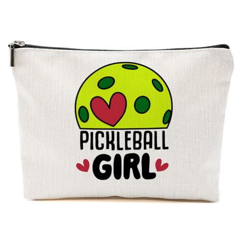 CVYW Pickleball Geschenk-Make-up-Tasche, Pickleball-Zubehör, Damen-Kosmetiktasche für Damen, Reisetasche, Pickleball Girl2, 10.5"x 7"x 2.5" CVYW Pickleball Geschenk-Make-up-Tasche, Pickleball-Zubehör, Damen-Kosmetiktasche für Damen, Reisetasche, Pickleball Girl2, 10.5"x 7"x 2.5" von CVYW