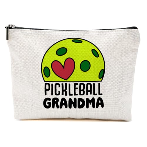 CVYW Pickleball Geschenk-Make-up-Tasche, Pickleball-Zubehör, Damen-Kosmetiktasche für Damen, Reisetasche, Pickleball Grandma2, 10.5"x 7"x 2.5" CVYW Pickleball Geschenk-Make-up-Tasche, Pickleball-Zubehör, Damen-Kosmetiktasche für Damen, Reisetasche, Pickleball Grandma2, 10.5"x 7"x 2.5" von CVYW