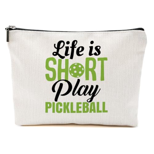 CVYW Pickleball Geschenk-Make-up-Tasche, Pickleball-Zubehör, Damen-Kosmetiktasche für Damen, Reisetasche, Play Pickleball2, 10.5"x 7"x 2.5" CVYW Pickleball Geschenk-Make-up-Tasche, Pickleball-Zubehör, Damen-Kosmetiktasche für Damen, Reisetasche, Play Pickleball2, 10.5"x 7"x 2.5" von CVYW