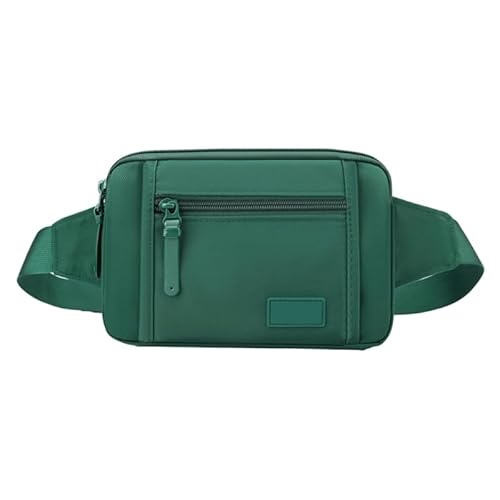 2023 Modische Crossbody-Tasche, Gürteltasche, große Kapazität, Schultertasche für Mädchen, Frauen, Reisen, Sport, Brusttasche über der Schultertasche, dunkelgrün von CVZQTE