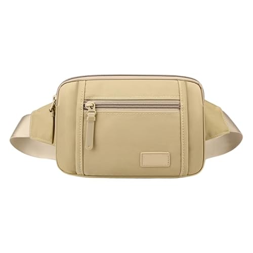 2023 Modische Crossbody-Tasche, Gürteltasche, große Kapazität, Schultertasche für Mädchen, Frauen, Reisen, Sport, Brusttasche über der Schultertasche, khaki von CVZQTE