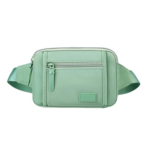 2023 Modische Crossbody-Tasche, Gürteltasche, große Kapazität, Schultertasche für Mädchen, Frauen, Reisen, Sport, Brusttasche über der Schultertasche, lichtgrün von CVZQTE