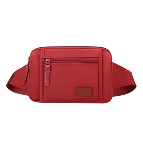 2023 Modische Crossbody-Tasche, Gürteltasche, große Kapazität, Schultertasche für Mädchen, Frauen, Reisen, Sport, Brusttasche über der Schultertasche, rot von CVZQTE