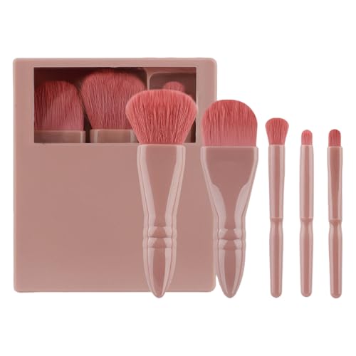 5 Teile/satz Kosmetik Pinsel Volle Gesicht Make Up Pinsel Set Lidschatten Pinsel Concealer Pinsel Reise Pinsel Set Mit Lagerung Fall von CVZQTE