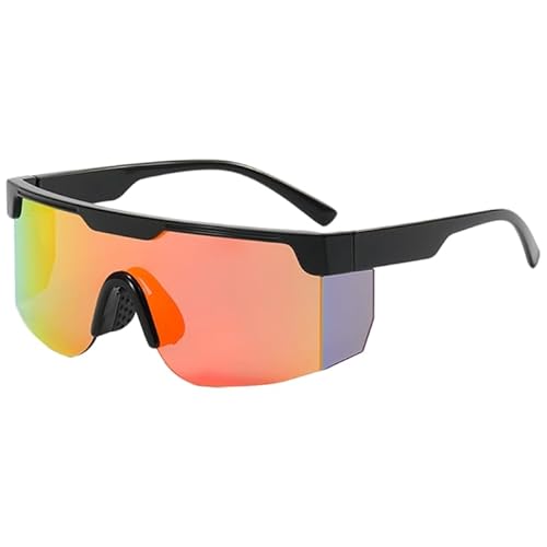 CVZQTE Coole Sport-Sonnenbrille für Damen und Herren, Outdoor-Radsportbrille, Anti-UV-Sonnenbrille, beliebte Brillen, winddichte Sonnenbrille von CVZQTE