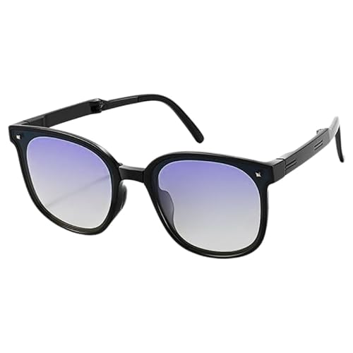 CVZQTE Coole faltbare Sonnenbrille für den Außenbereich, große übergroße Sonnenbrillen, Trendsetter, faltbare Sonnenbrille, Hipster, mehrfarbig von CVZQTE