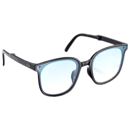 CVZQTE Coole faltbare Sonnenbrille für den Außenbereich, große übergroße Sonnenbrillen, Trendsetter, faltbare Sonnenbrille, Hipster, mehrfarbig von CVZQTE