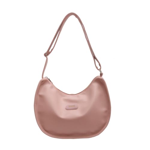 CVZQTE Damen Umhängetasche mit großem Fassungsvermögen, Vintage-PU-Knödeltasche, Teen-Trend-Crossbody-Tasche, Hobo-Handtasche, einfache Umhängetasche von CVZQTE