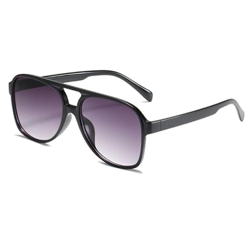 CVZQTE Doppelstrahl-Sonnenbrille für Mädchen, rechteckiger Rahmen, Brille für Teenager, Hiphop-Trend, Nachtclub, Party-Sonnenbrille für Erwachsene und Teenager von CVZQTE