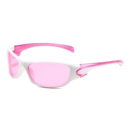 CVZQTE Futuristische Sonnenbrille für Erwachsene, Unisex, Karneval, Nachtclub, Fotobrille, Subkultur-Sonnenbrille, Sonnenschutzzubehör von CVZQTE