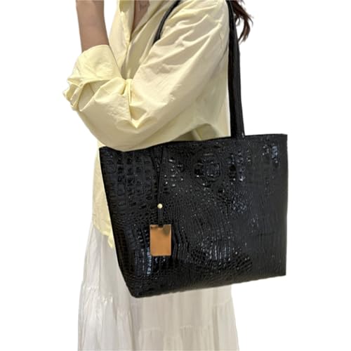 CVZQTE Handtasche mit großem Fassungsvermögen für Damen und Mädchen, Umhängetasche aus PU-Leder, Einkaufstasche, Dating-Tasche, modische Pendlertasche, Freizeittasche von CVZQTE