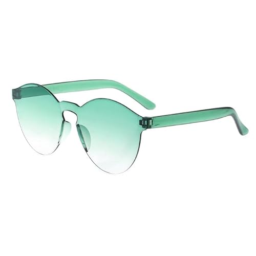 CVZQTE Heißer Verkauf Gradienten Sonnenbrille Candy Farbe Mode Unisex Klar Beliebte Fahren UV von CVZQTE