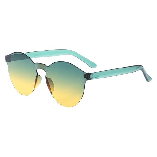 CVZQTE Heißer Verkauf Gradienten Sonnenbrille Candy Farbe Mode Unisex Klar Beliebte Fahren UV von CVZQTE