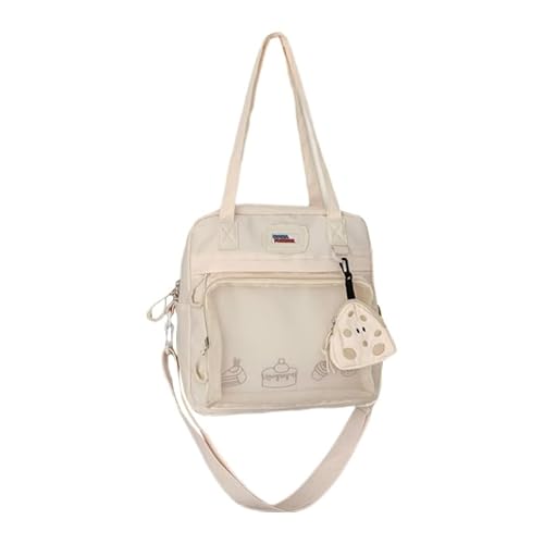 CVZQTE Ita-Tasche für Mädchen, lässige Umhängetasche für Damen im japanischen Stil, Umhängetasche, Ins, Handtasche für Teenager, Schultertasche für den Sommer von CVZQTE