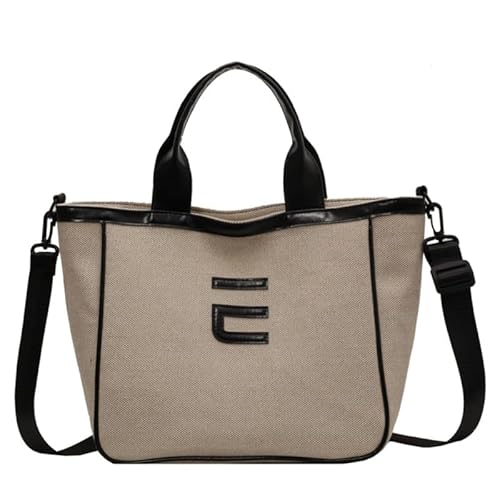 CVZQTE Modische Schultertasche, Crossbody-Tasche für Frauen und Mädchen, vielseitige Schultasche, Canvas-Tasche, Handtasche, trendige Tragetasche, Messenger Bag von CVZQTE