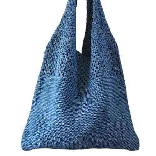 CVZQTE Modische Strickhandtasche für Damen, schicke und bequeme Schultertasche, geeignet für Partys, Clubs und Reisen von CVZQTE