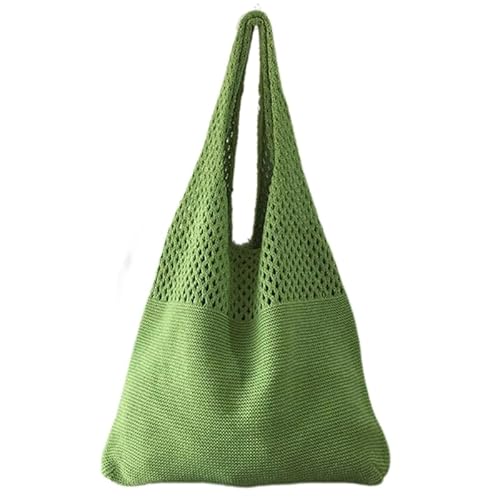 CVZQTE Modische Strickhandtasche für Damen, schicke und bequeme Schultertasche, geeignet für Partys, Clubs und Reisen von CVZQTE