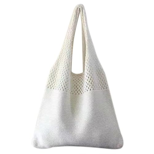 CVZQTE Modische Strickhandtasche für Damen, schicke und bequeme Schultertasche, geeignet für Partys, Clubs und Reisen von CVZQTE