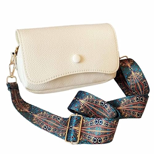 CVZQTE Modische Tasche im ethnischen Stil, Schultertasche, Umhängetasche für Mädchen und Teenager, vielseitige Kuriertasche, Reisetasche mit großem Fassungsvermögen von CVZQTE