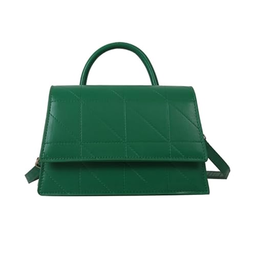 CVZQTE Modische Umhängetasche für Damen mit verstellbarem Riemen, gestepptes Design, kleine Schultertasche, Handtasche, Geldbörse, Telefon, Geldbörse von CVZQTE