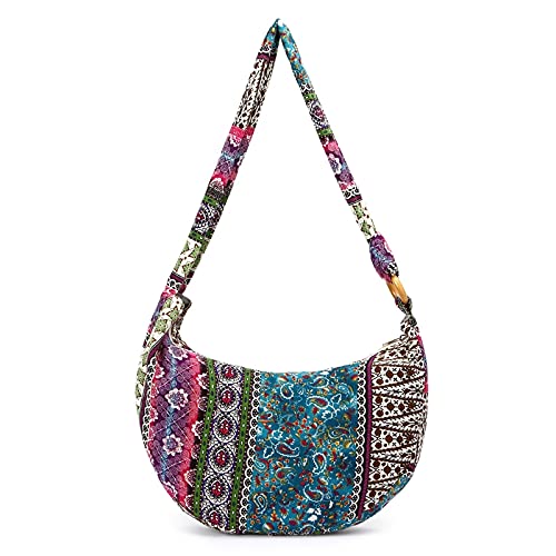 CVZQTE Neu Frauen Vintage Ethnische Schulter Tasche Crossbody Boho Hippie Tote Messenger von CVZQTE