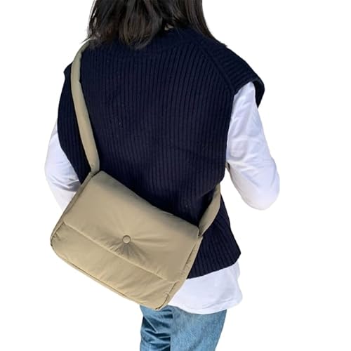 CVZQTE Nylontasche, große Kapazität, Umhängetasche, weiche Schultertasche für Mädchen und Frauen, Umhängetasche, Einkaufstasche von CVZQTE